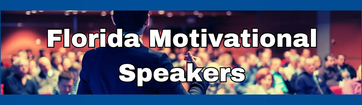 Logo promoting Florida motivational speakers